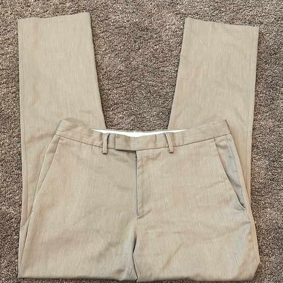 Men's Kenneth Cole Reaction Tan Pants 33x32 - Picture 1 of 4